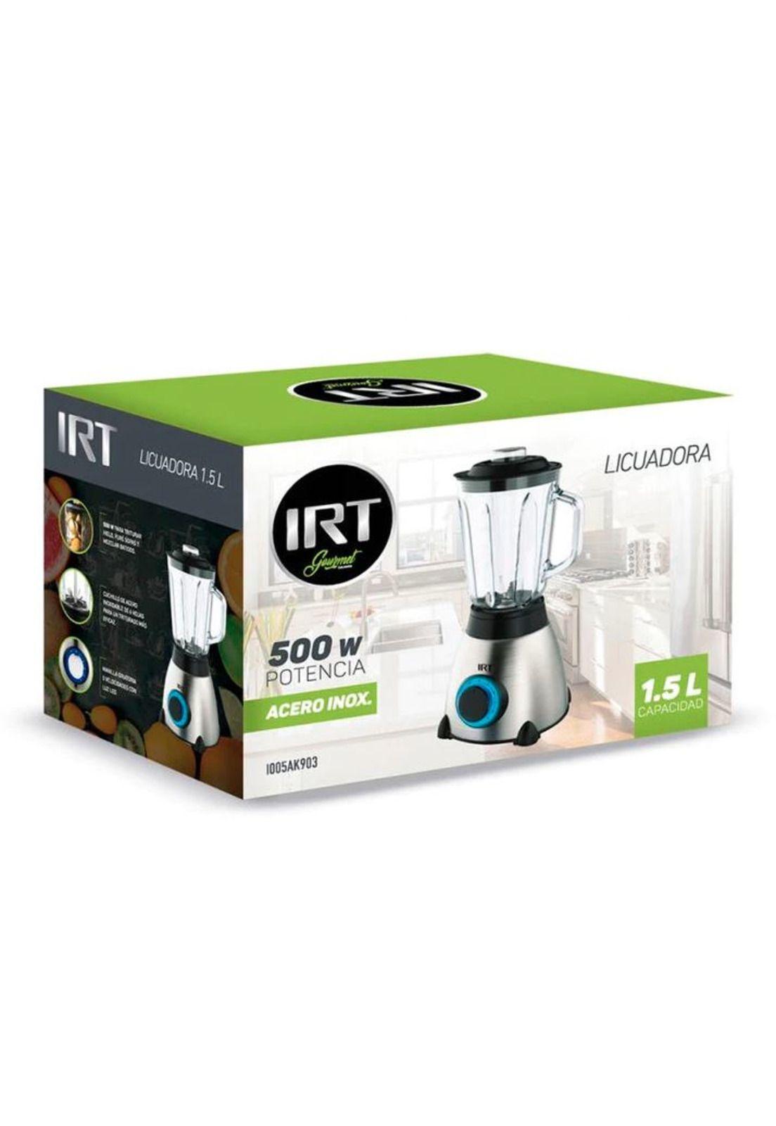 Licuadora Irt Jarra Vidrio 500w-2