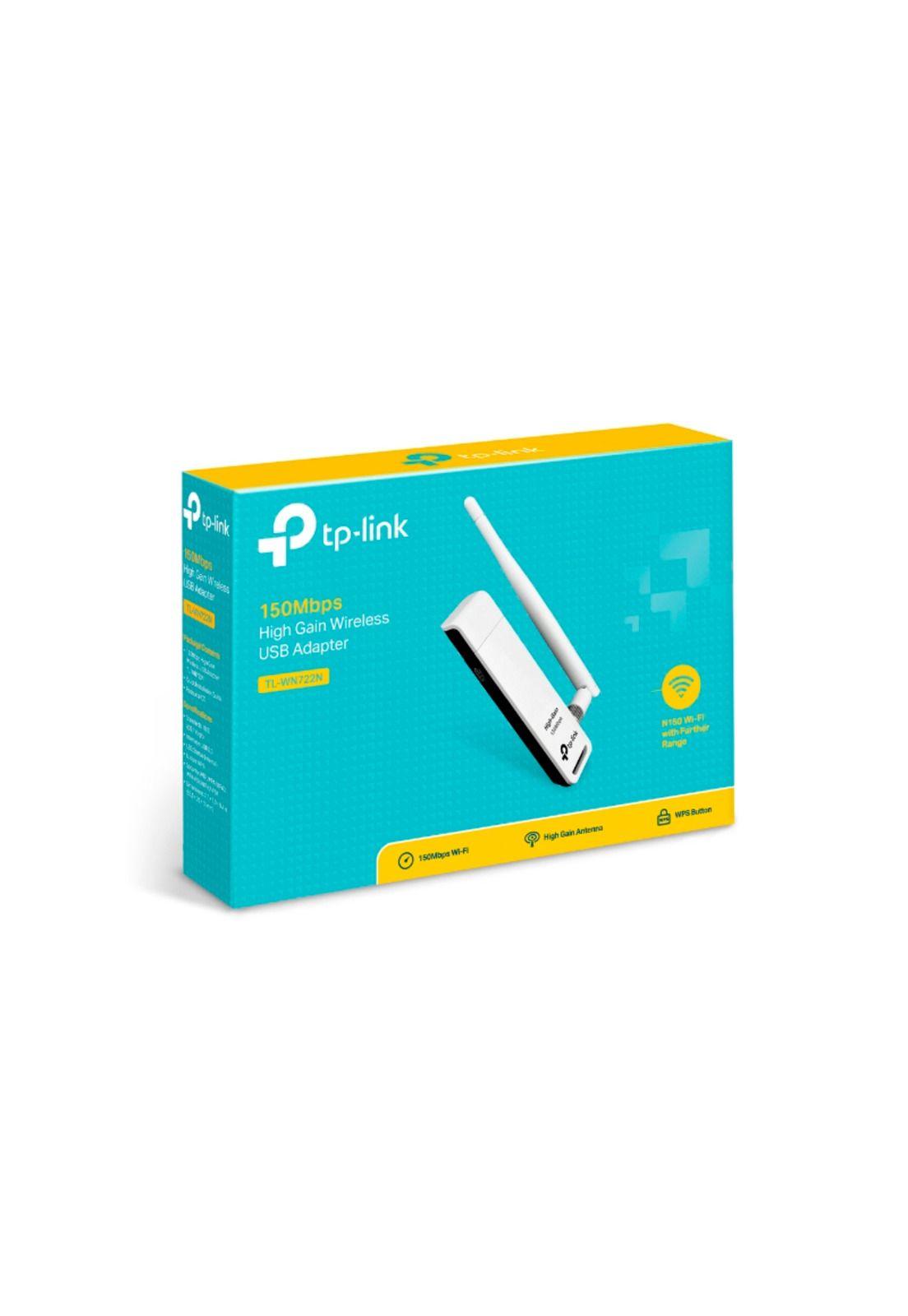 Adaptador Usb Inalámbrico Tp-link 150 Mbps tl-wn722n-3
