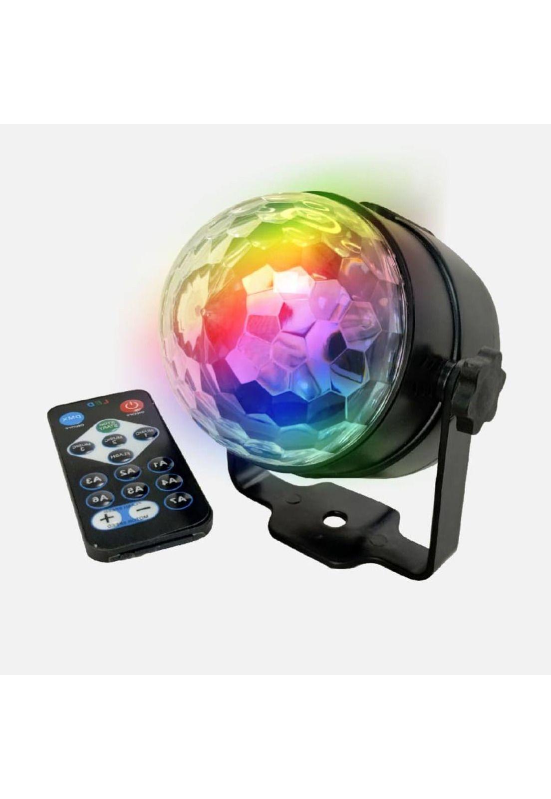 Bola de Luz Mini Disco Ball RGB Music Mlab 9413-0