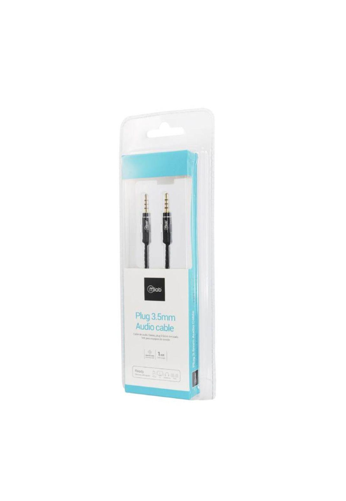 Cable Audio Mlab 9270 Plug 3.5mm 1mt-2