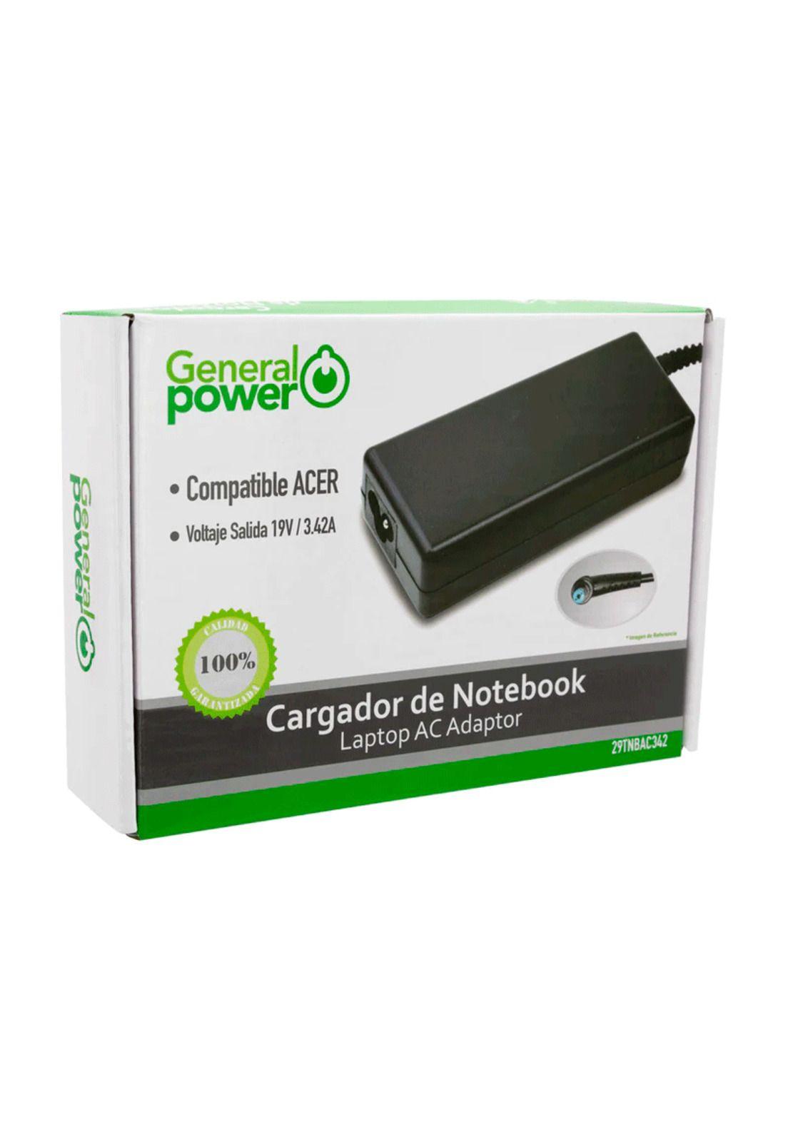 Cargador Notebook Acer 19V 3.42A  PLUG 5,5*1,7mm-1