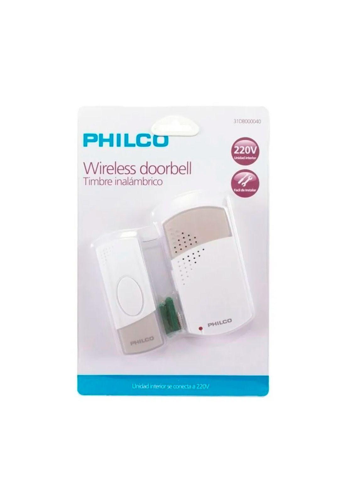 Timbre Philco /  Inalámbrico / 220V / 32 tonos-2