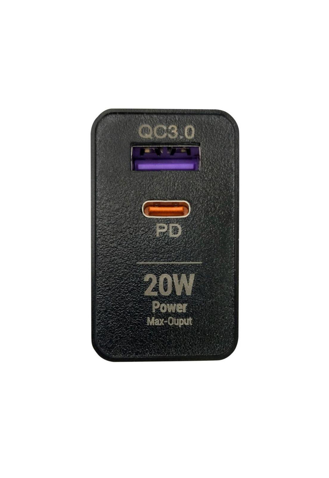 Cargador Mlab 9272 Home Charger 2  USB QC 3.0 + PD 20W  -3