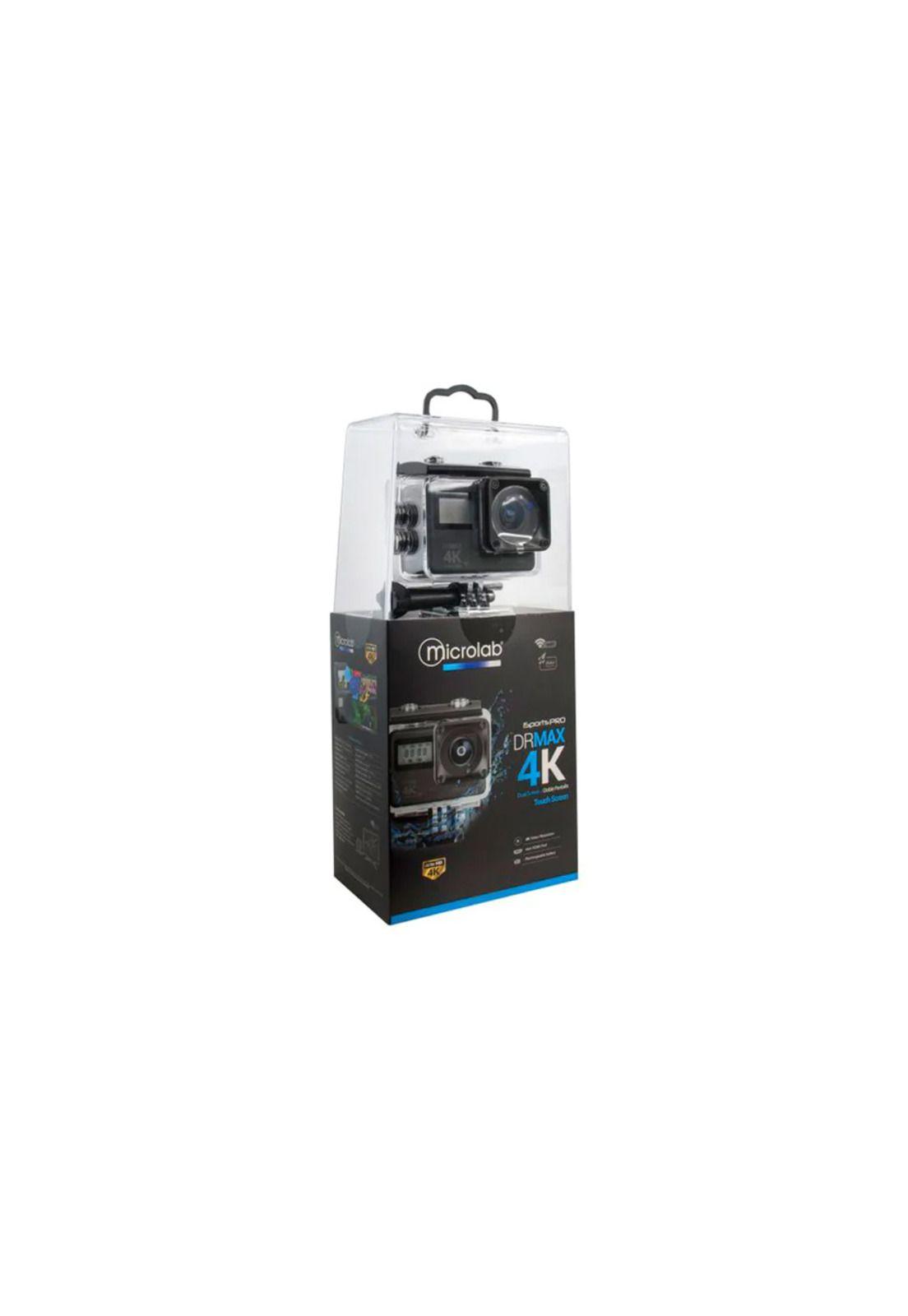 Cámara Isports Pro 4k Black Full Hd 4k Mlab-3