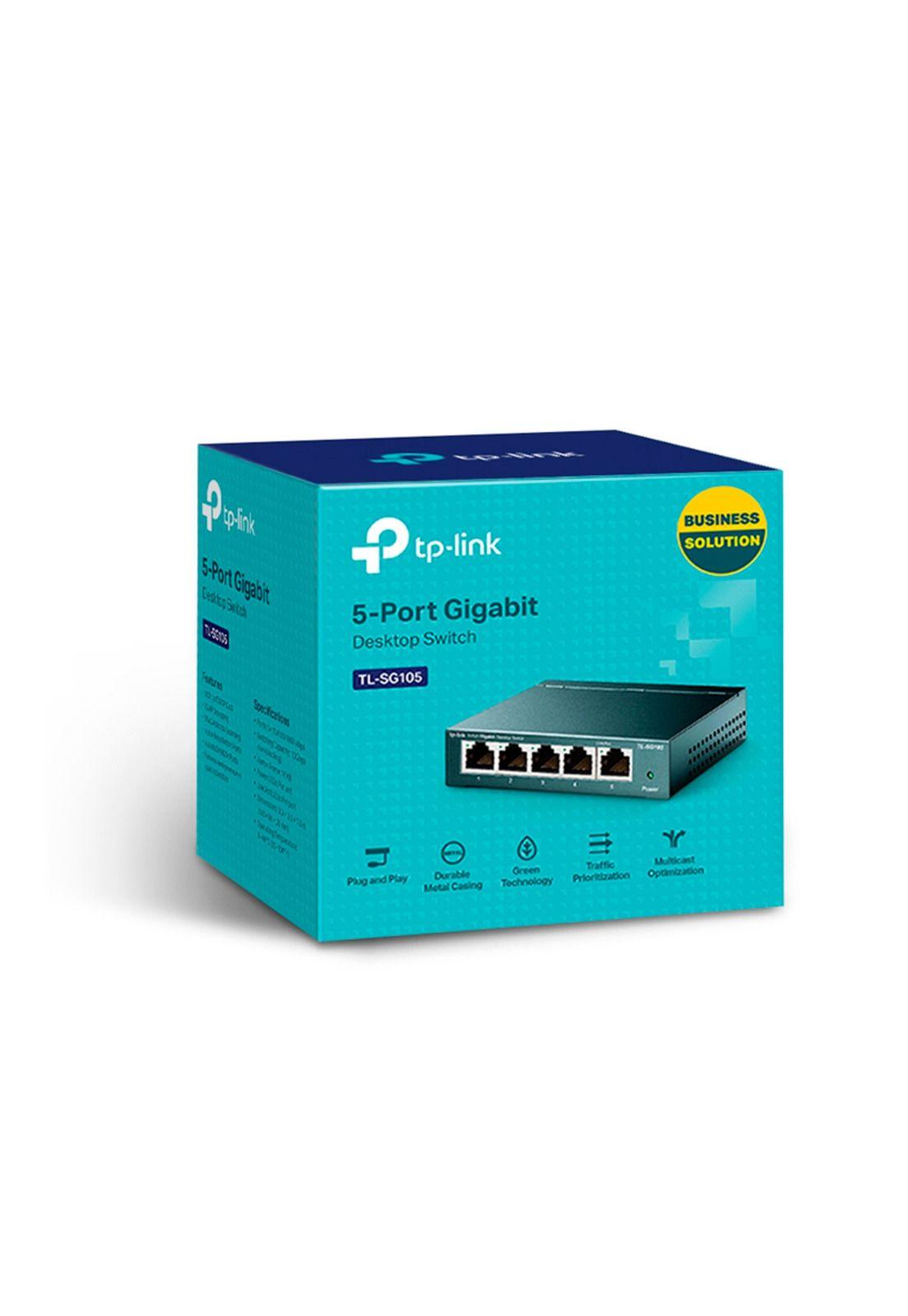 Switch Tp-Link 5 Puertos Gigabit Tl-Sg105 High Performance Tp-Link-1