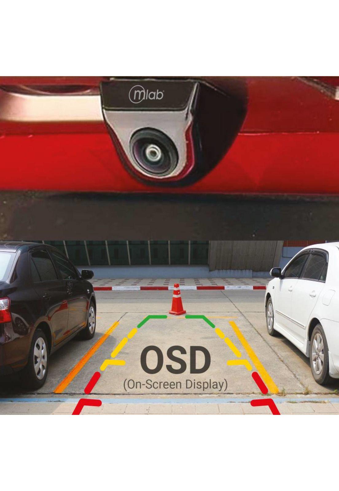 Cámara de retroceso Mlab 9321 para estacionamiento AHD OSD Color Line IP67-2