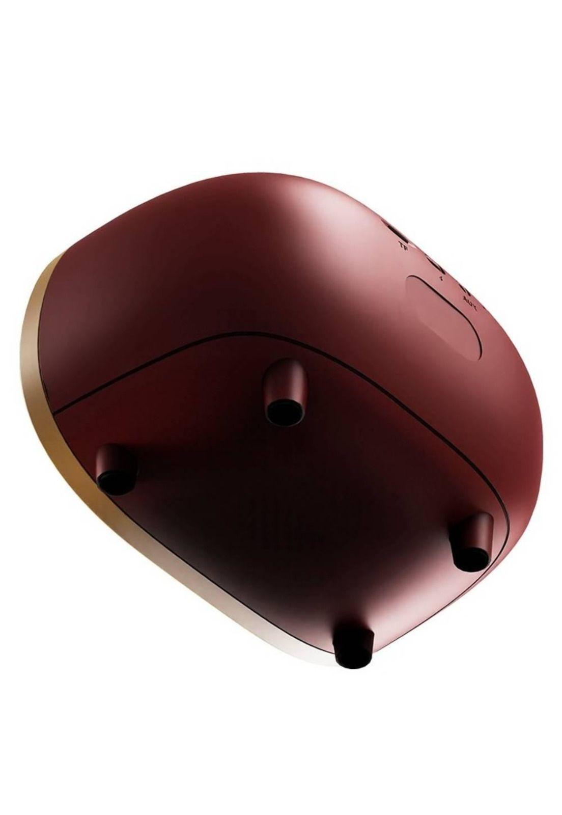 Parlante Retro AudioLab Elegante Bluetooth Speaker Burdeo 3w-3