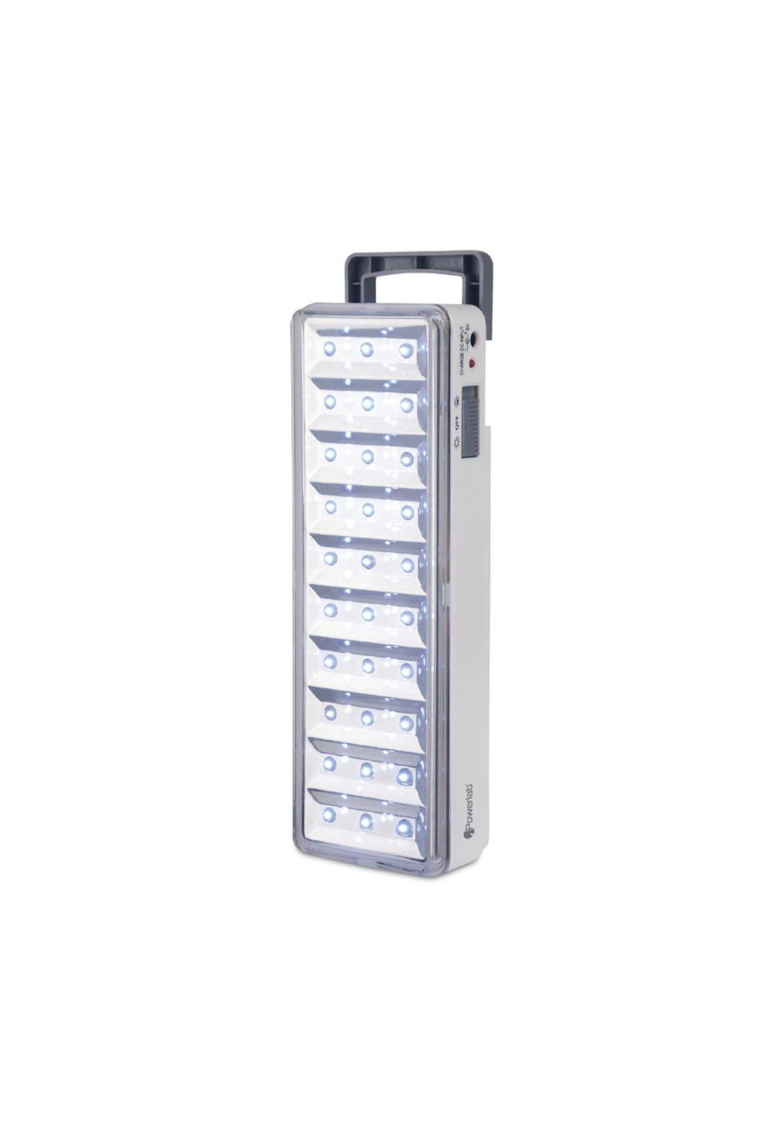 Lampara Powerlab De Emergencia 30 Led 5w Blanco Mlab-0