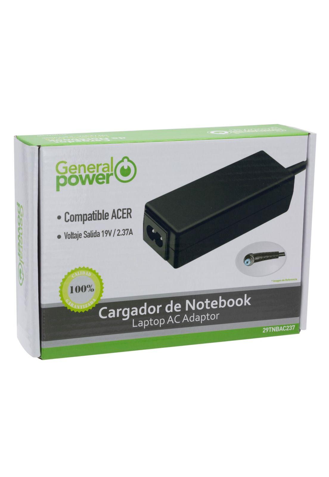 Cargador Ultrabook Compatible Acer 19v-2.37a General Power-1