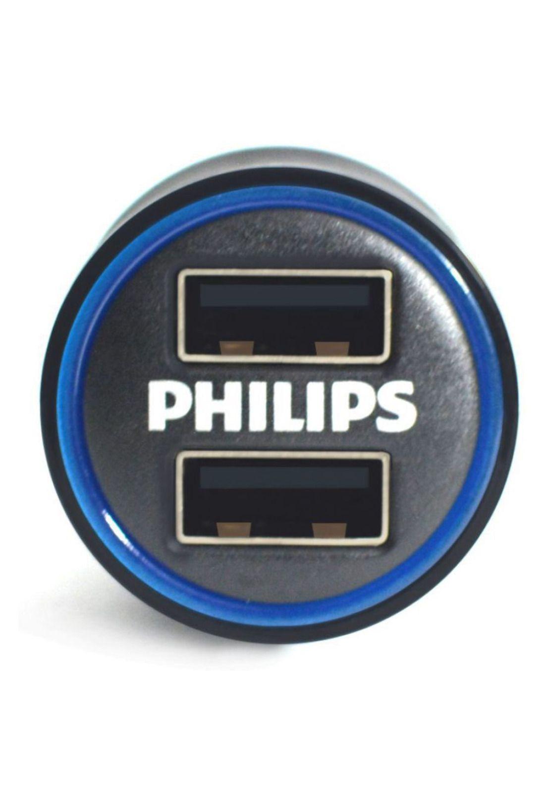 Cargador Philips  DLP2553V / Automóviles / Doble / 12 Volts-2