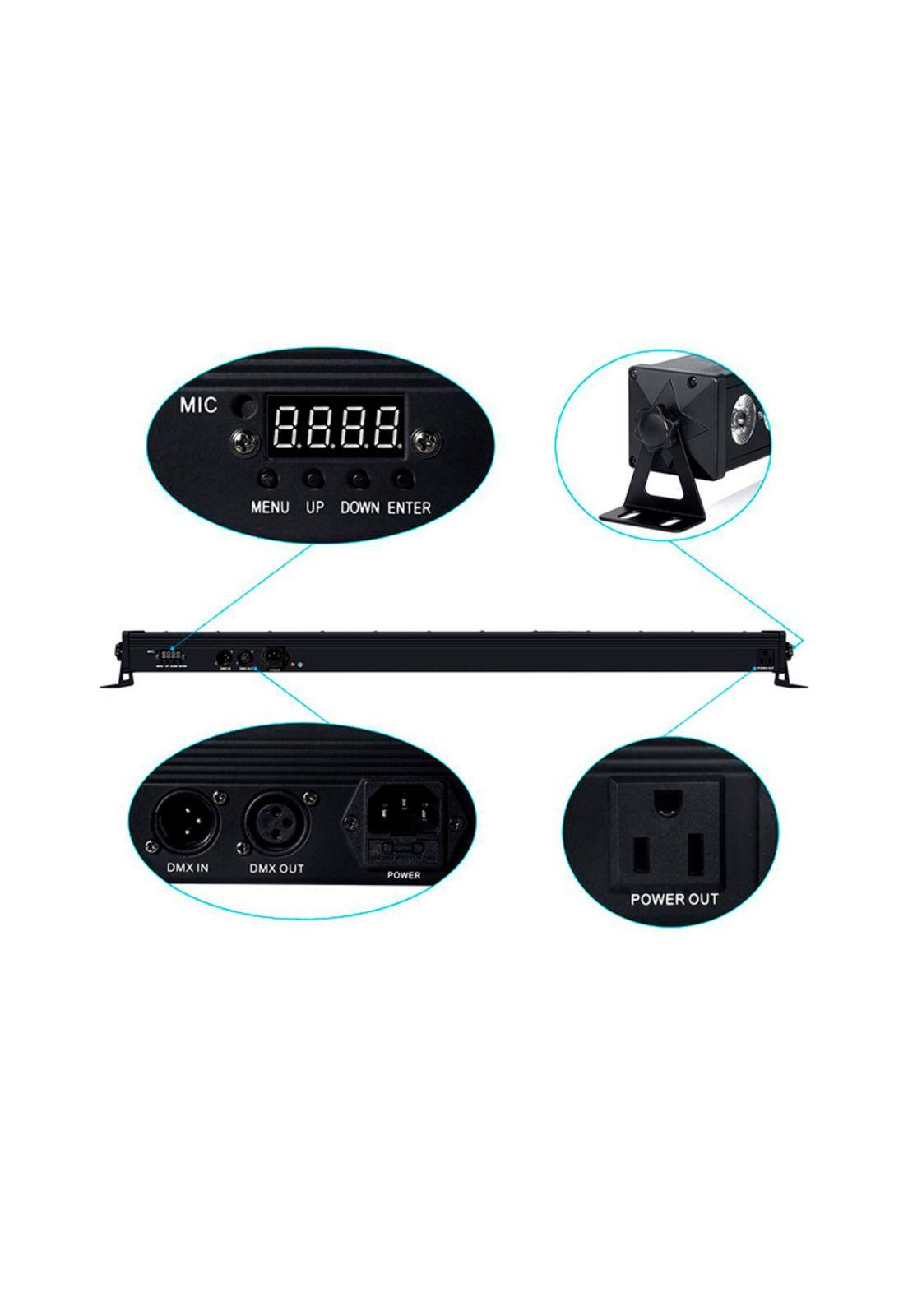 Barra luz led par rgb 3 en 1 Mlab 8358-2