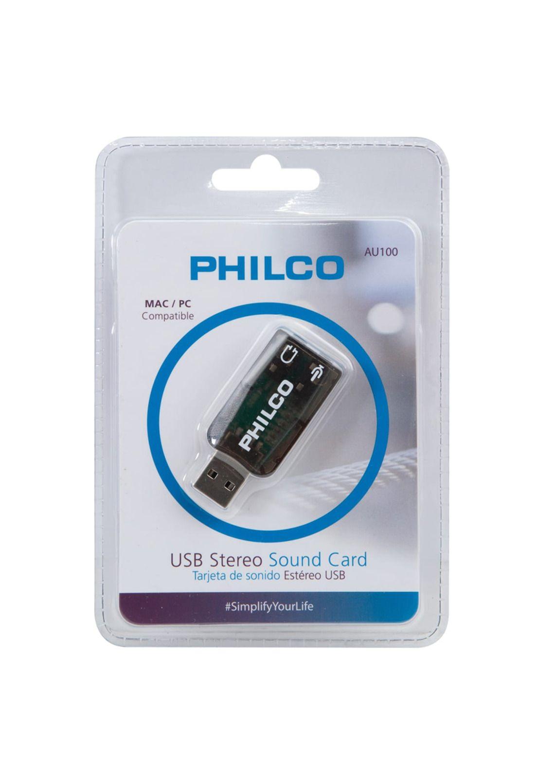 Adaptador de Audio Philco USB-3