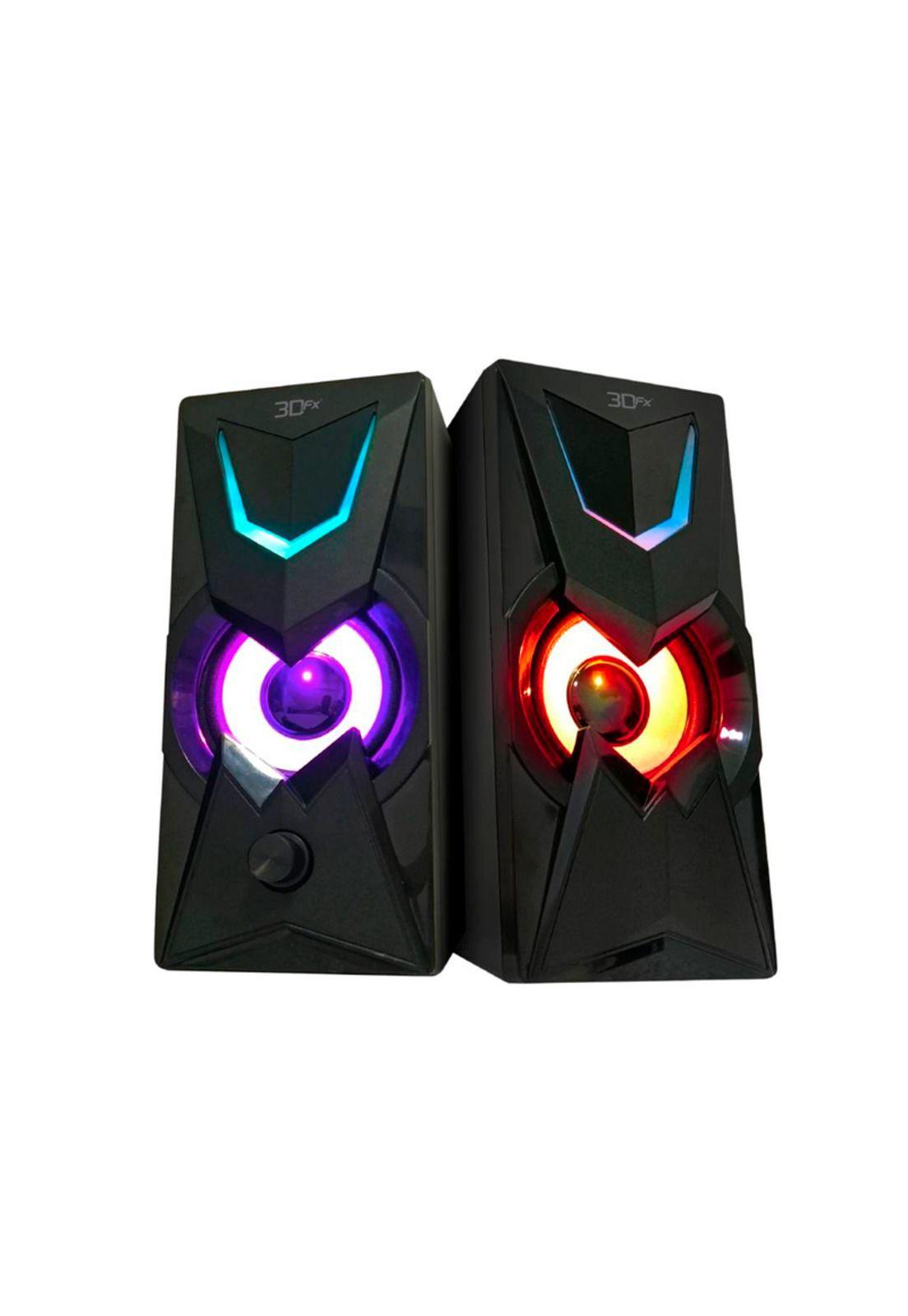 Parlante Gamer Para Pc Marca 3dfx Gwydyon Usb Mlab -1