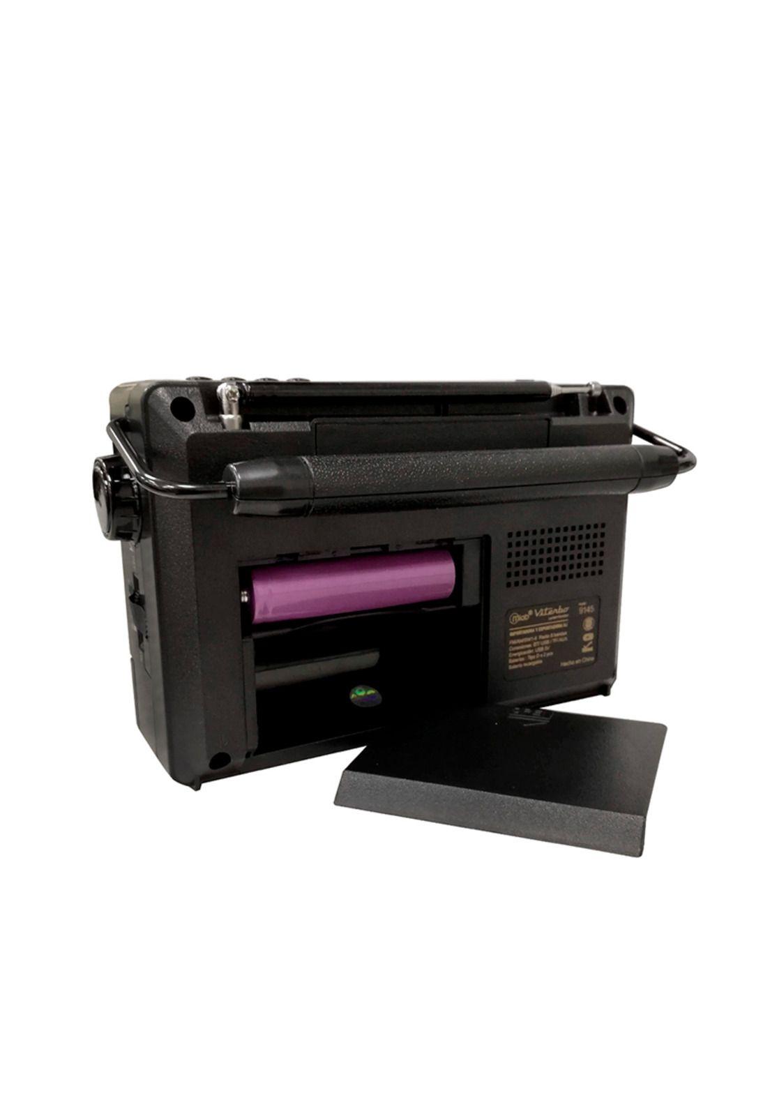 Radio Portátil Con Bluetooth Am Fm Usb Retro Viterbo Mlab-3