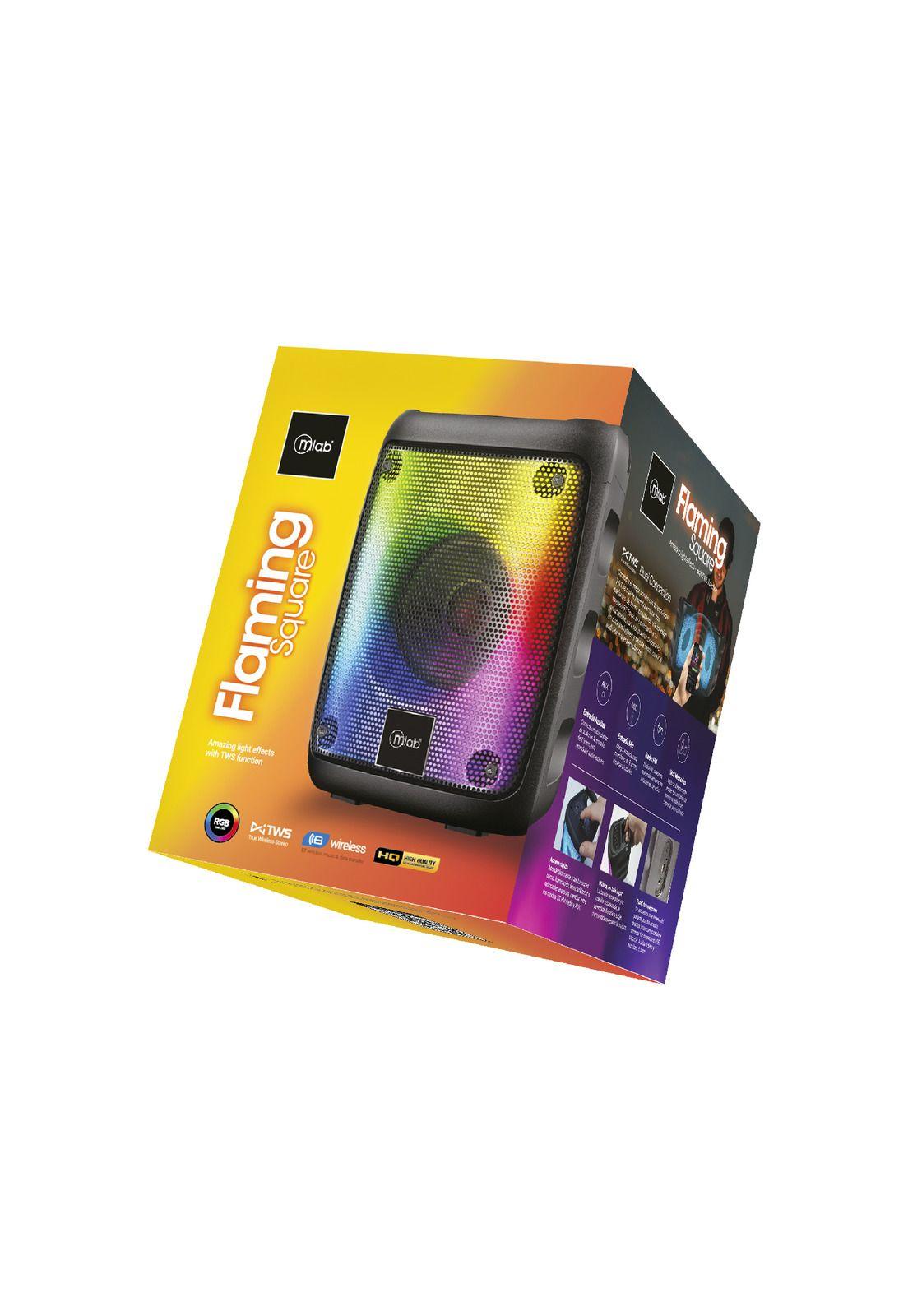 Parlante Mlab 9290 TWS Flaming Square-5