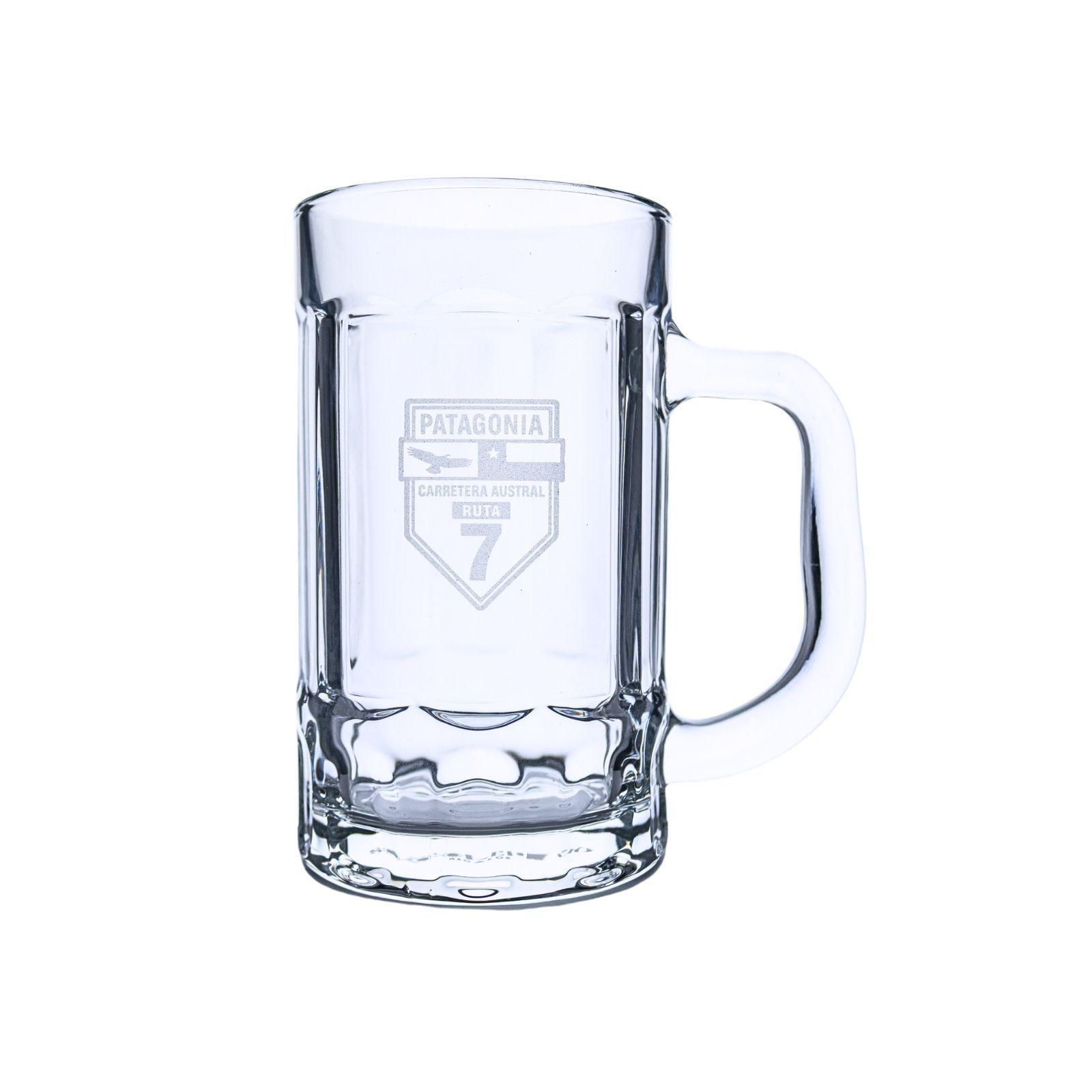 Set 2 Vasos Shop Cervecero Escudo y Patagonia Chile 425 ml-1