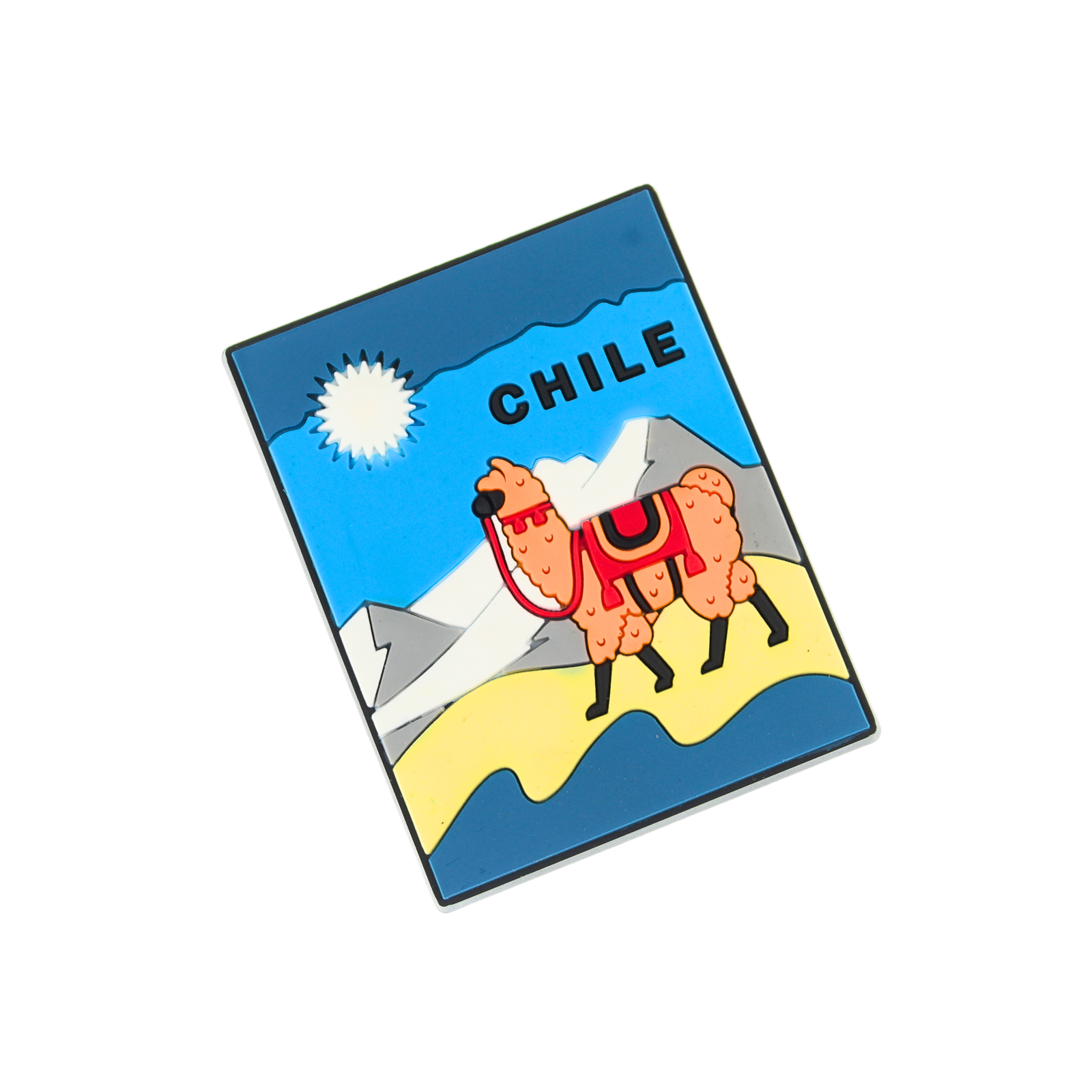 Pack 6 Imanes Refrigerador Decorativo Recuerdo Chile-1