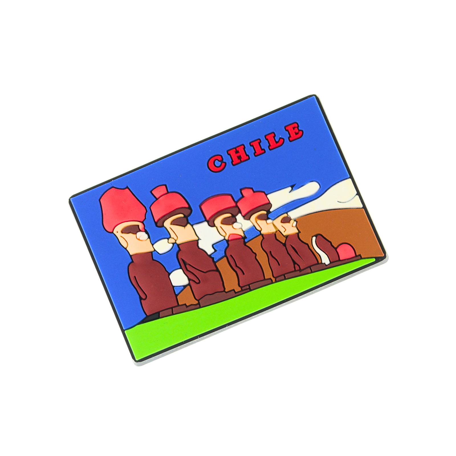 Pack 6 Imanes Refrigerador Decorativo Recuerdo Chile-5