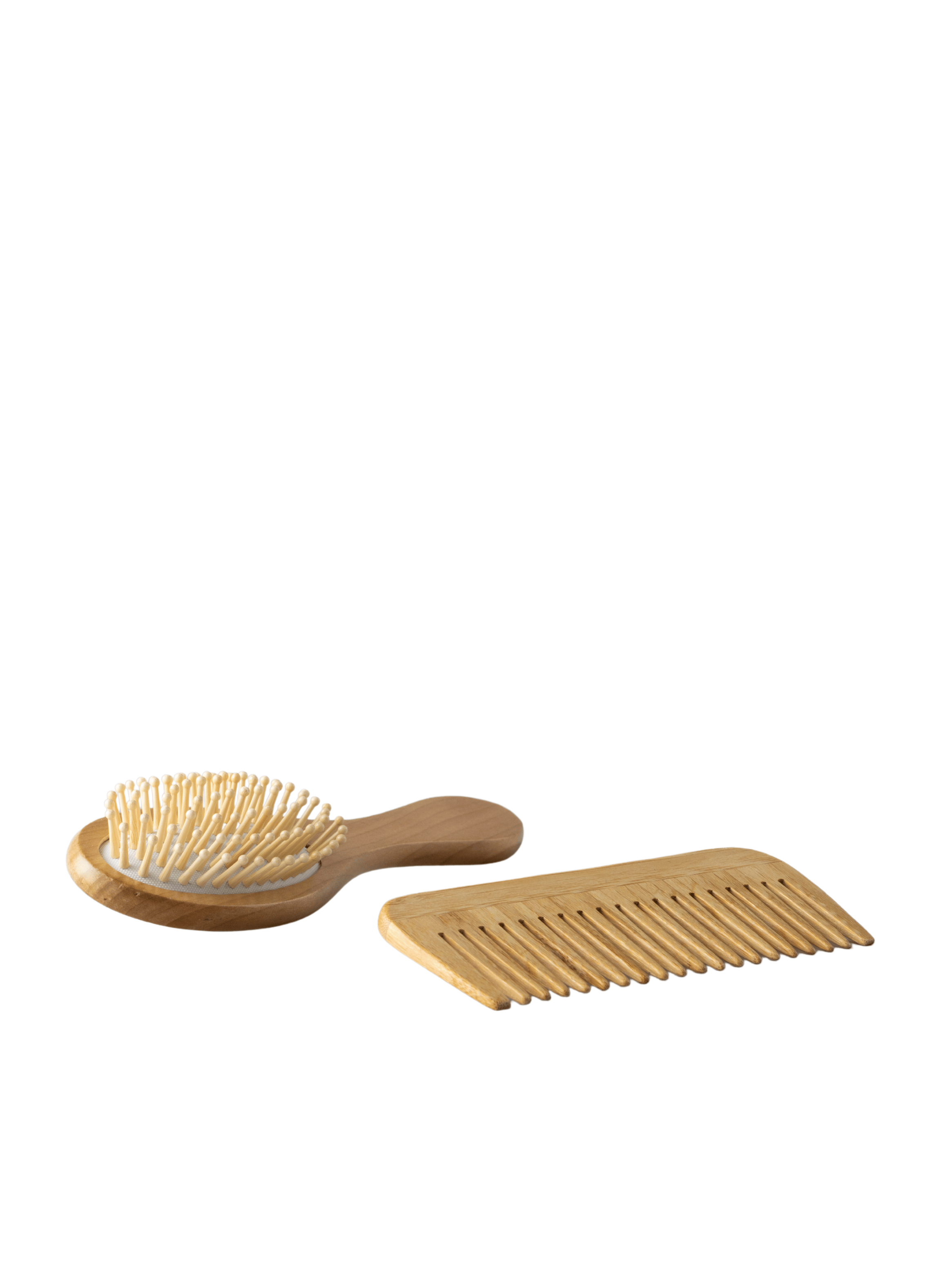 Cepillo + Peineta de Madera-0