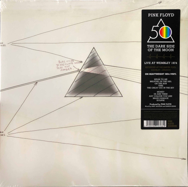 PINK FLOYD - THE DARK SIDE OF THE MOON LIVE AT WEMBLEY 1974 LP - VINILO-3
