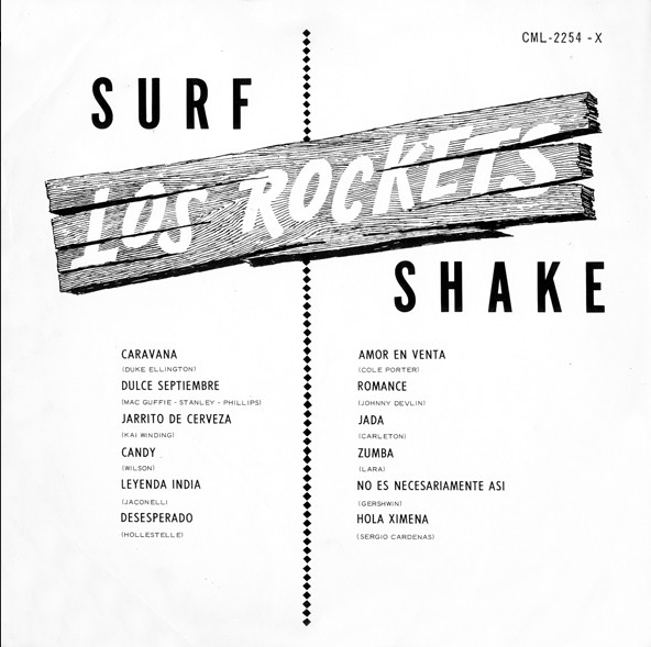 LOS ROCKETS - SURF SHAKE LP - VINILO-1