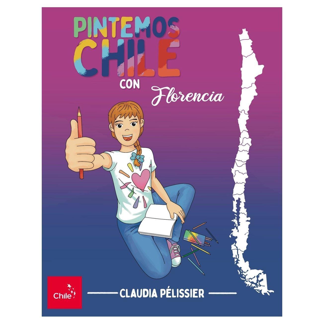 Pintemos Chile con Florencia libro para colorear-0