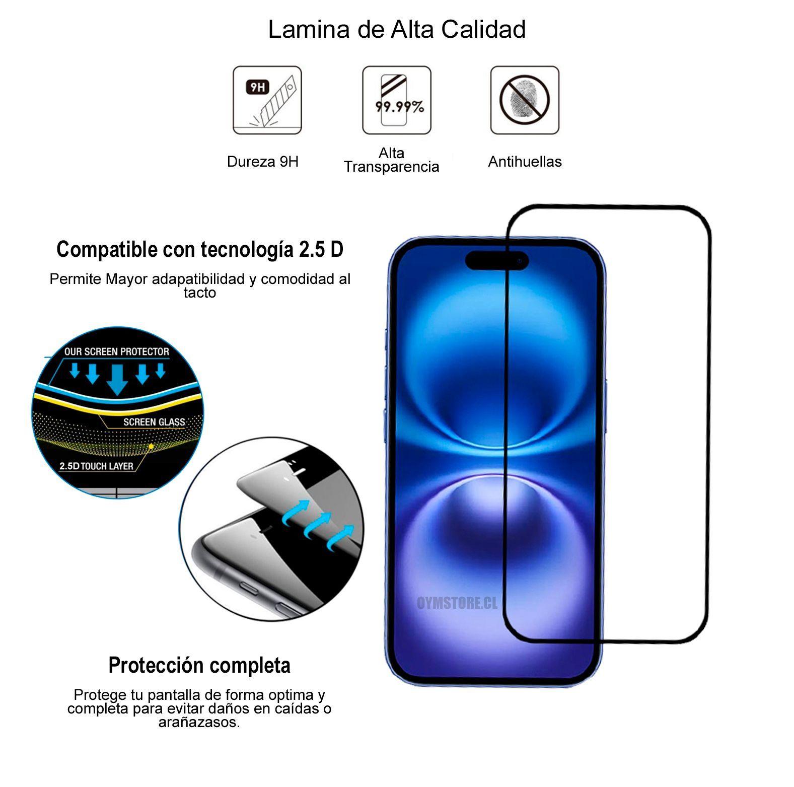 Carcasa Transparente Premium Lamina 9H para iPhone iPhone 11-4