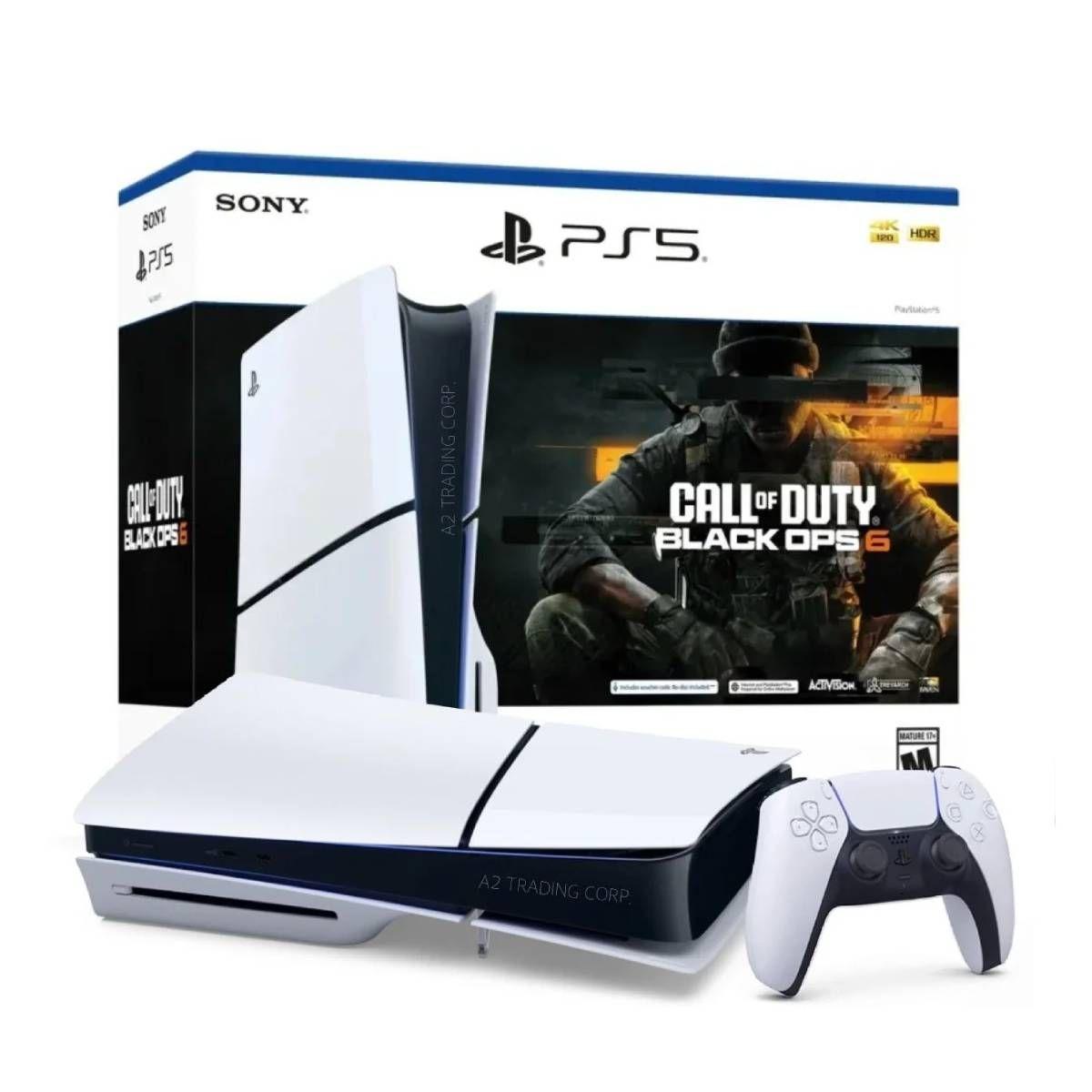 Consola PS5 Slim Edición Disco con Call of Duty Black Ops 6-1