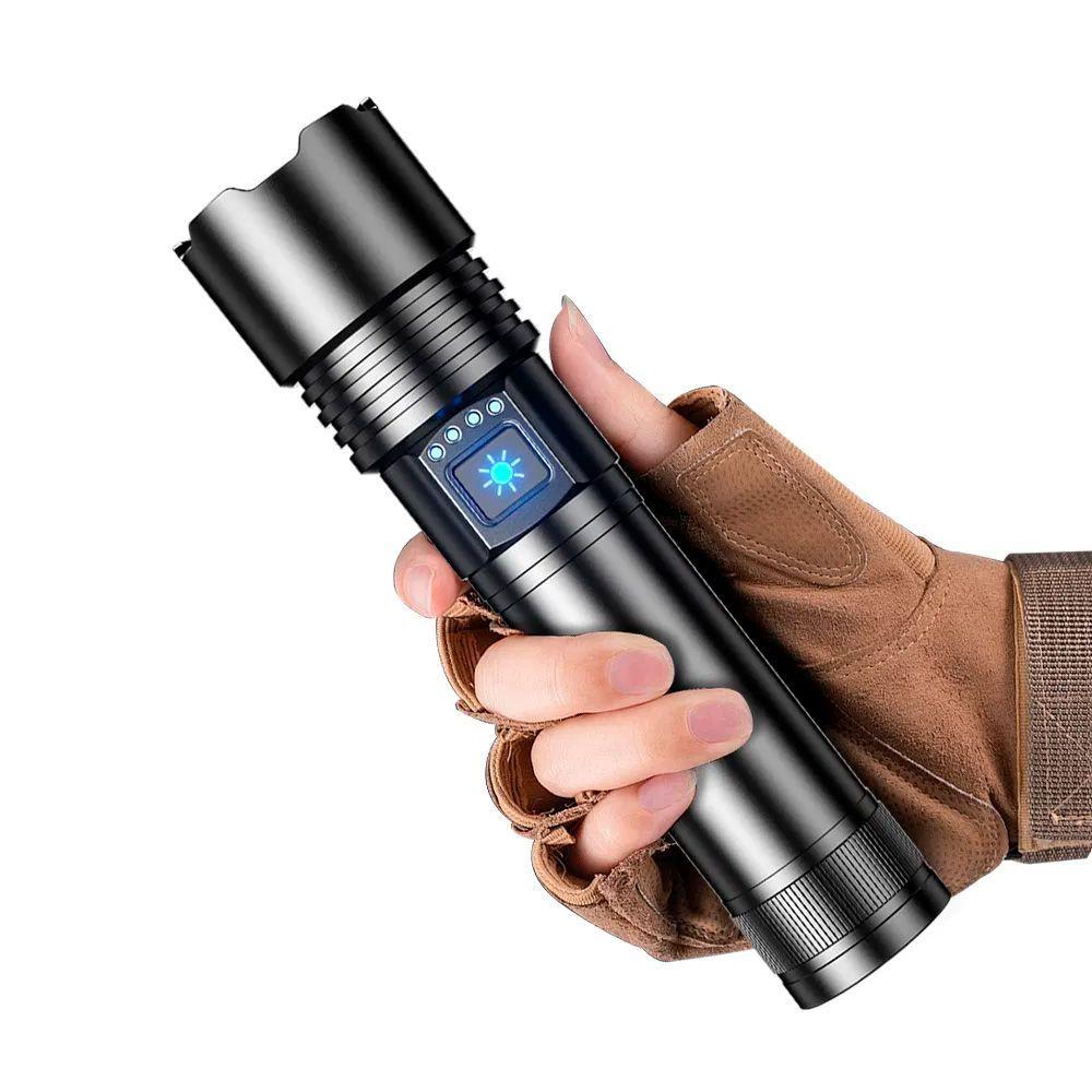 LINTERNA LASER BLANCA CON ZOOM TELESCOPICO Y LUZ BRILLANTE-0