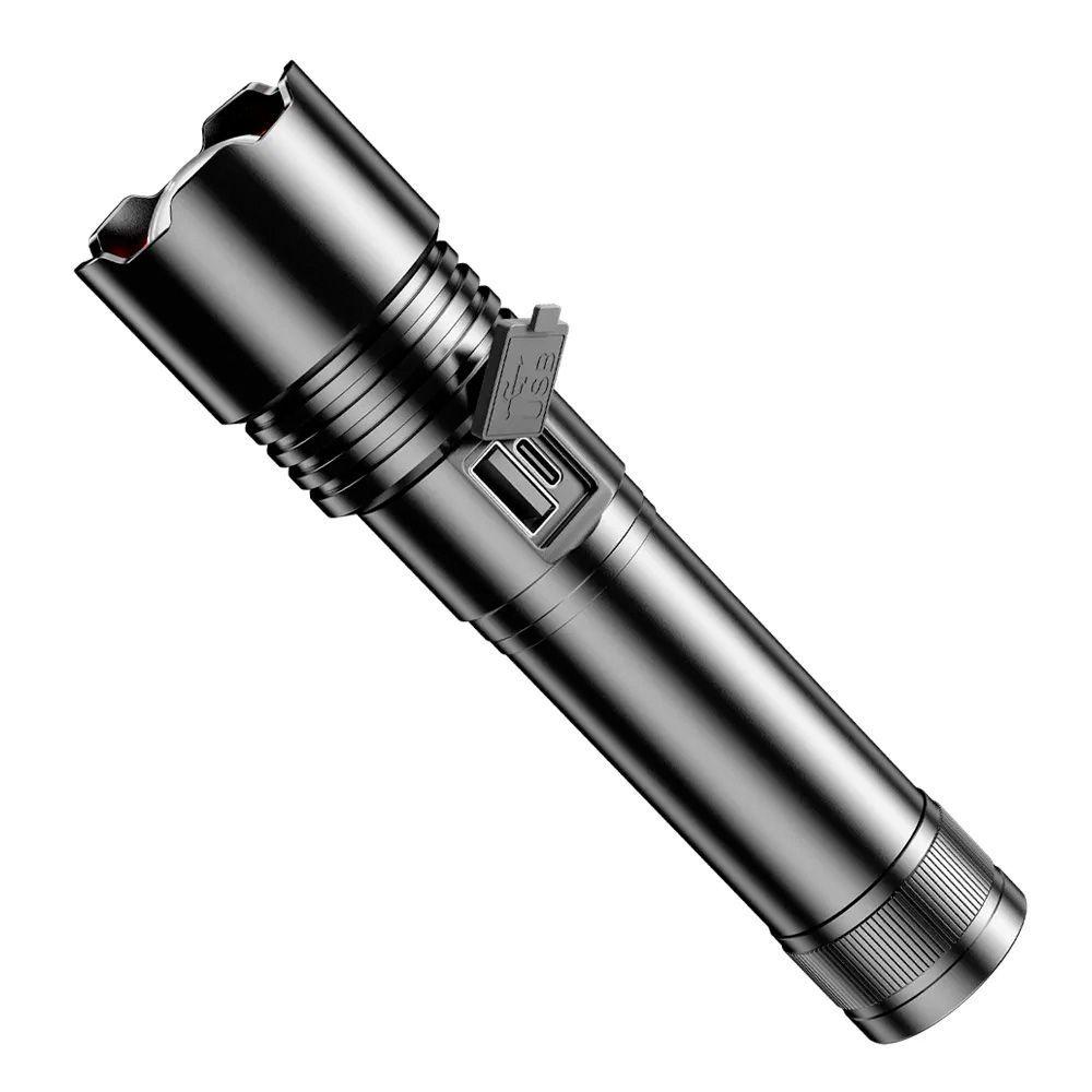 LINTERNA LASER BLANCA CON ZOOM TELESCOPICO Y LUZ BRILLANTE-1