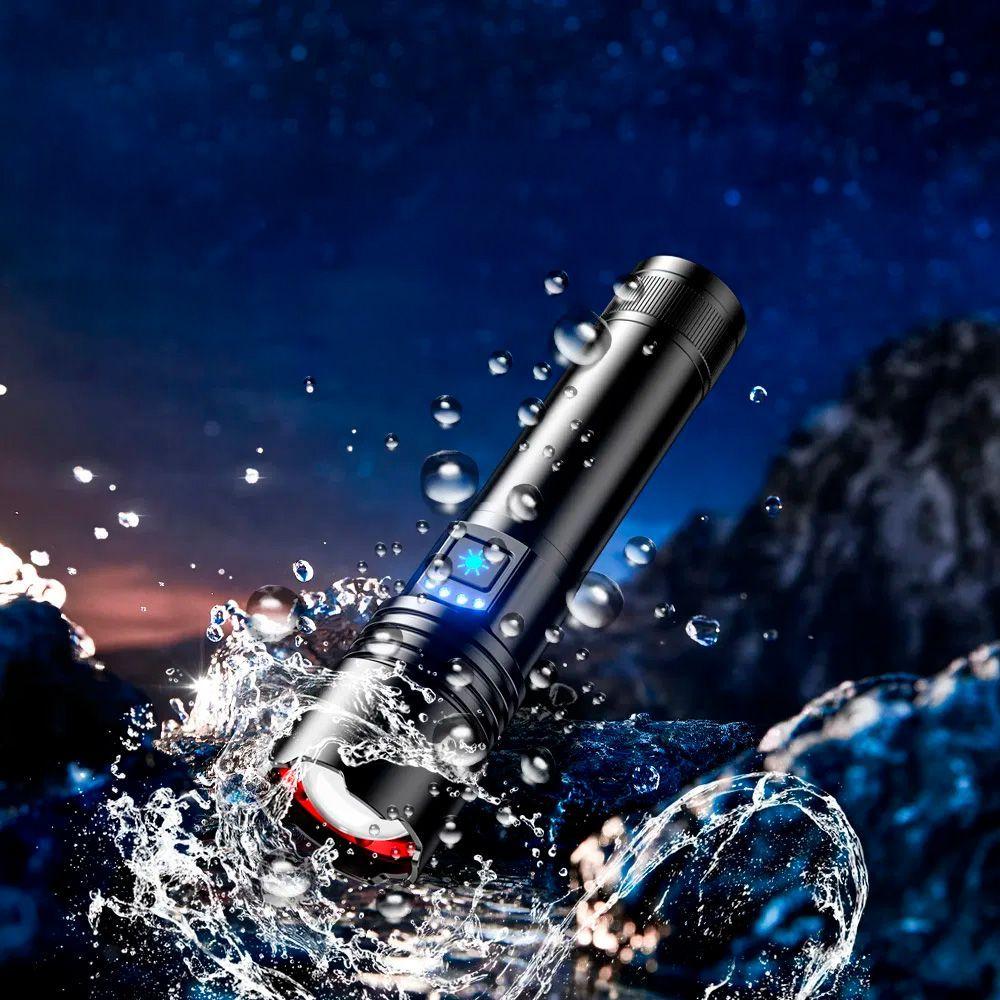 LINTERNA LASER BLANCA CON ZOOM TELESCOPICO Y LUZ BRILLANTE-6