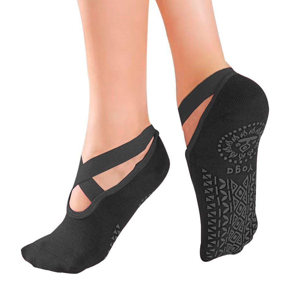 CALCETINES DE YOGA PILATES ANTIDESLIZANTES-0