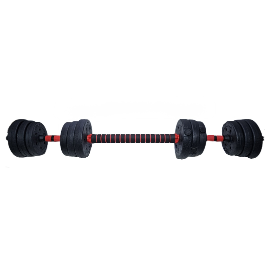 SET MANCUERNAS + ACOPLE 20KG PVC-2