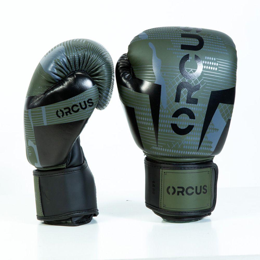 GUANTES BOXEO VANTH EDITION ORCUS ROJO-VERDE 8-14 OZ-4