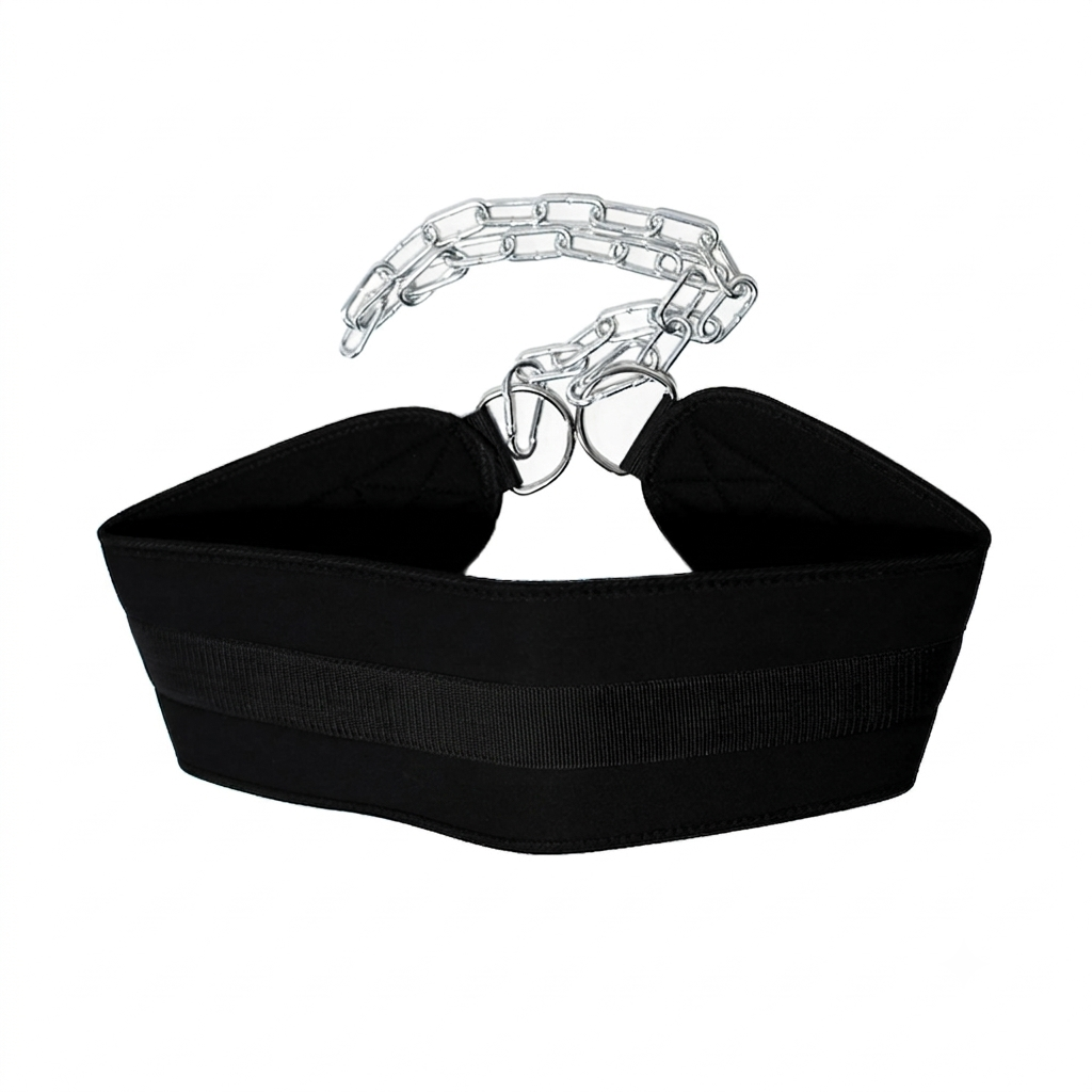 CINTURÓN DE LASTRE LEVANTAMIENTO DIP BELT NEGRO-2