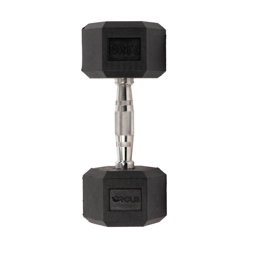 PAR DE MANCUERNAS HEXAGONALES 7.5 KG ORCUS-2