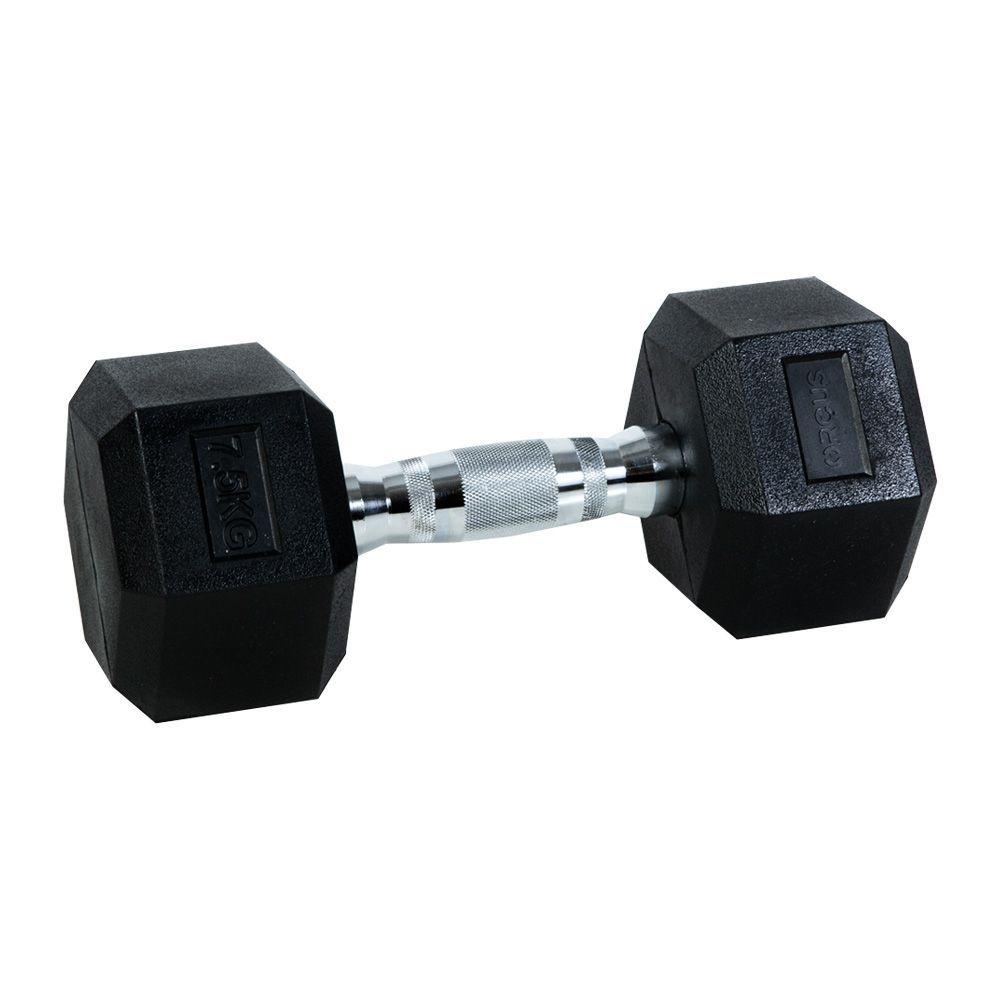 PAR DE MANCUERNAS HEXAGONALES 7.5 KG ORCUS-2