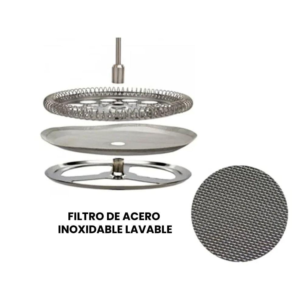 CAFETERA PRENSA FRANCESA CLASSIC 600ML 4 TAZAS-3