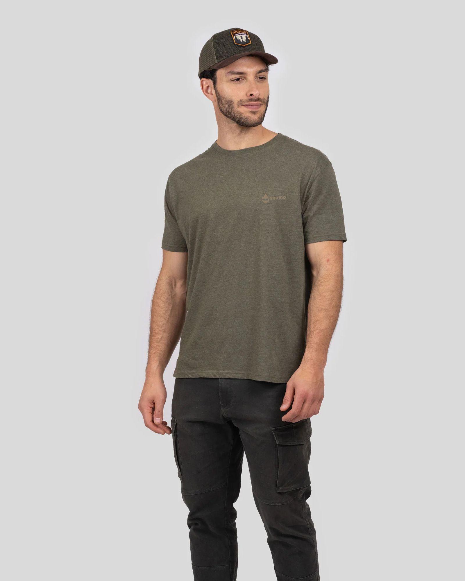 Polera Eco B-3 Hombre Green Gnomo-0