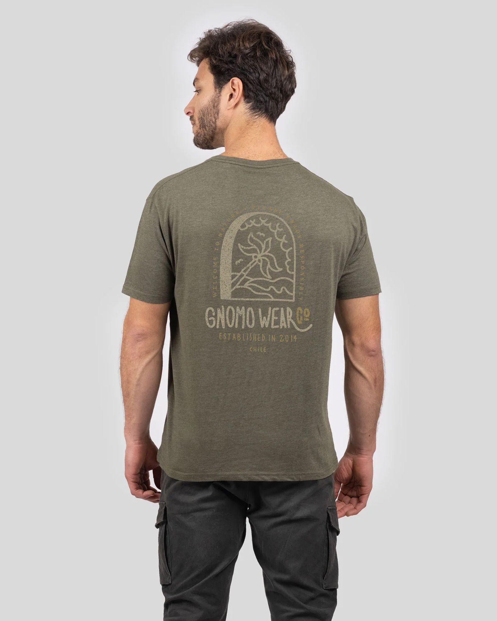 Polera Eco B-3 Hombre Green Gnomo-1