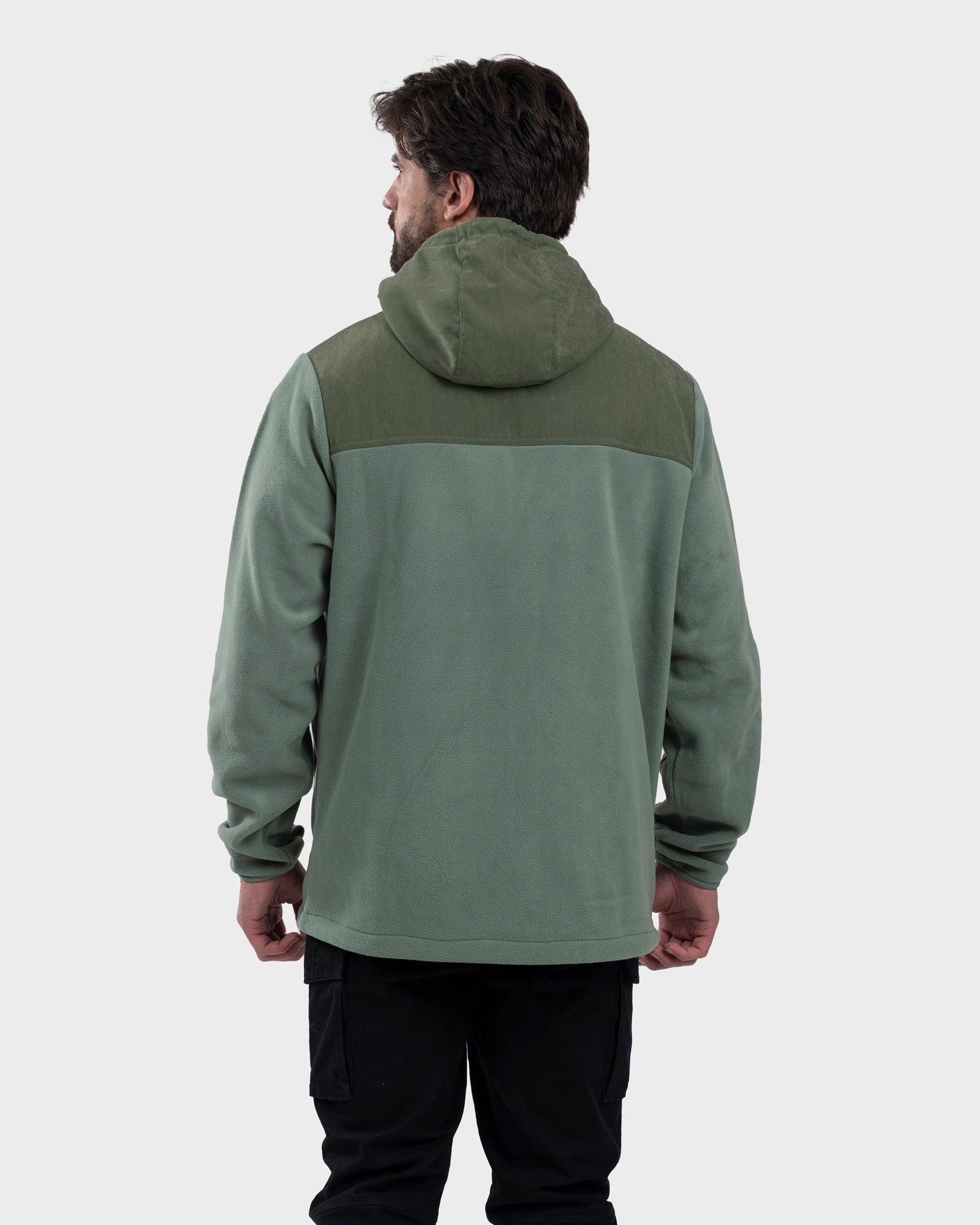 Polar Hoodie Eco Hovenir Hombre Light Green Gnomo-2