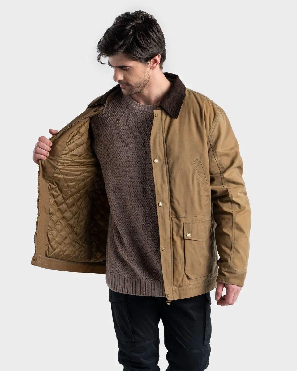 Chaqueta Encerada Hollnar Hombre Gnomo-3