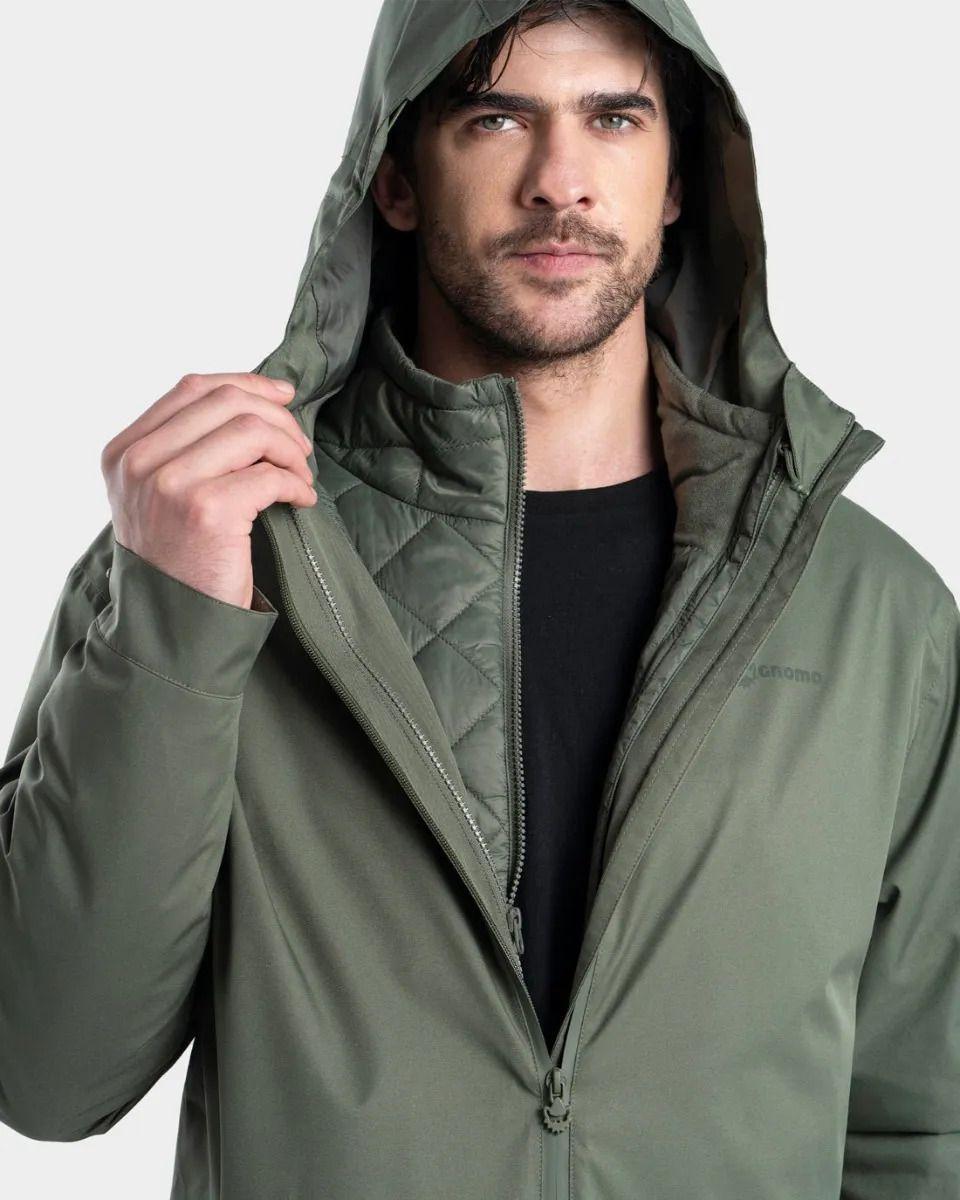 Chaqueta Impermeable 3-1 Eco Hager Hombre Gnomo-5