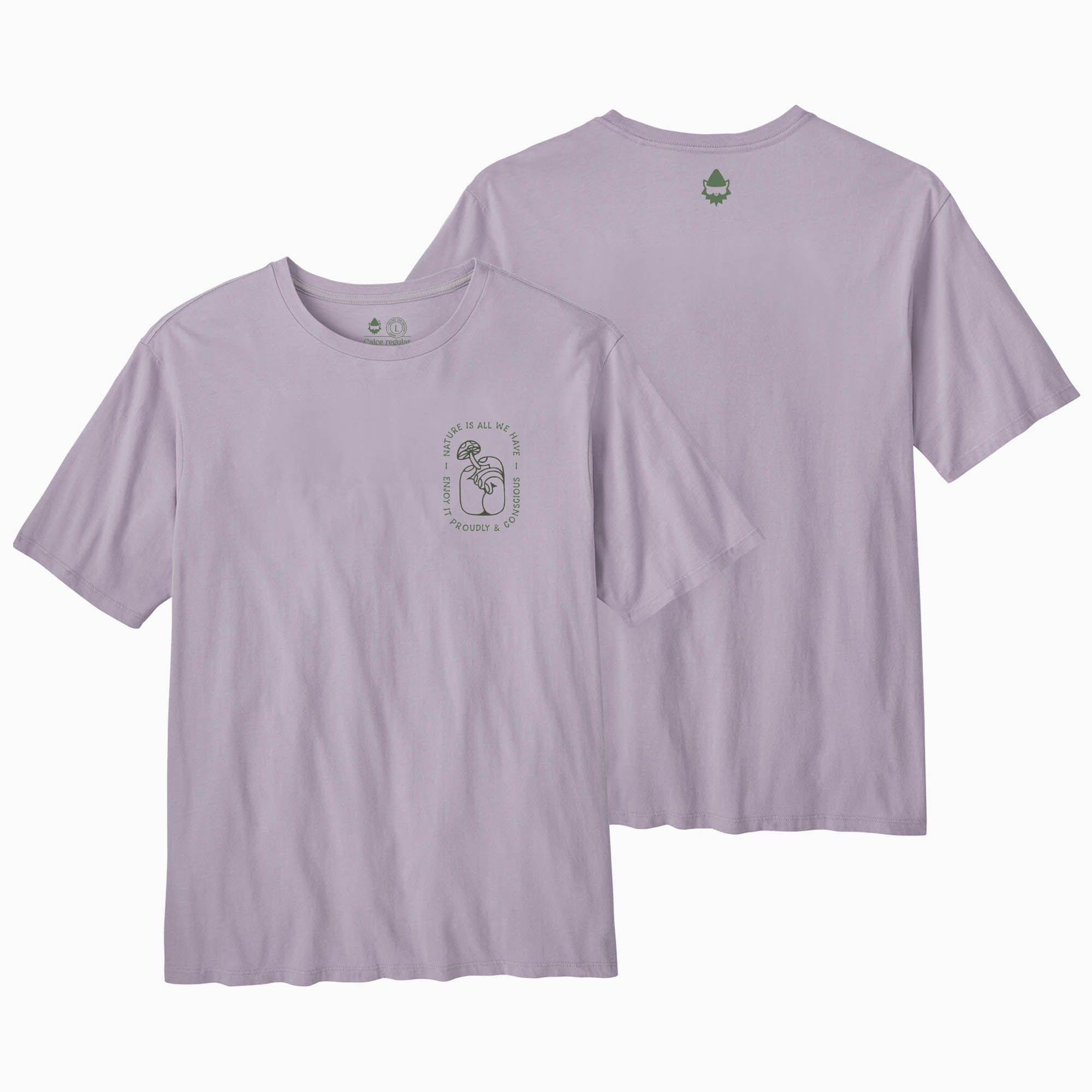 Polera Eco P-13 Hombre Lilac Gnomo-1