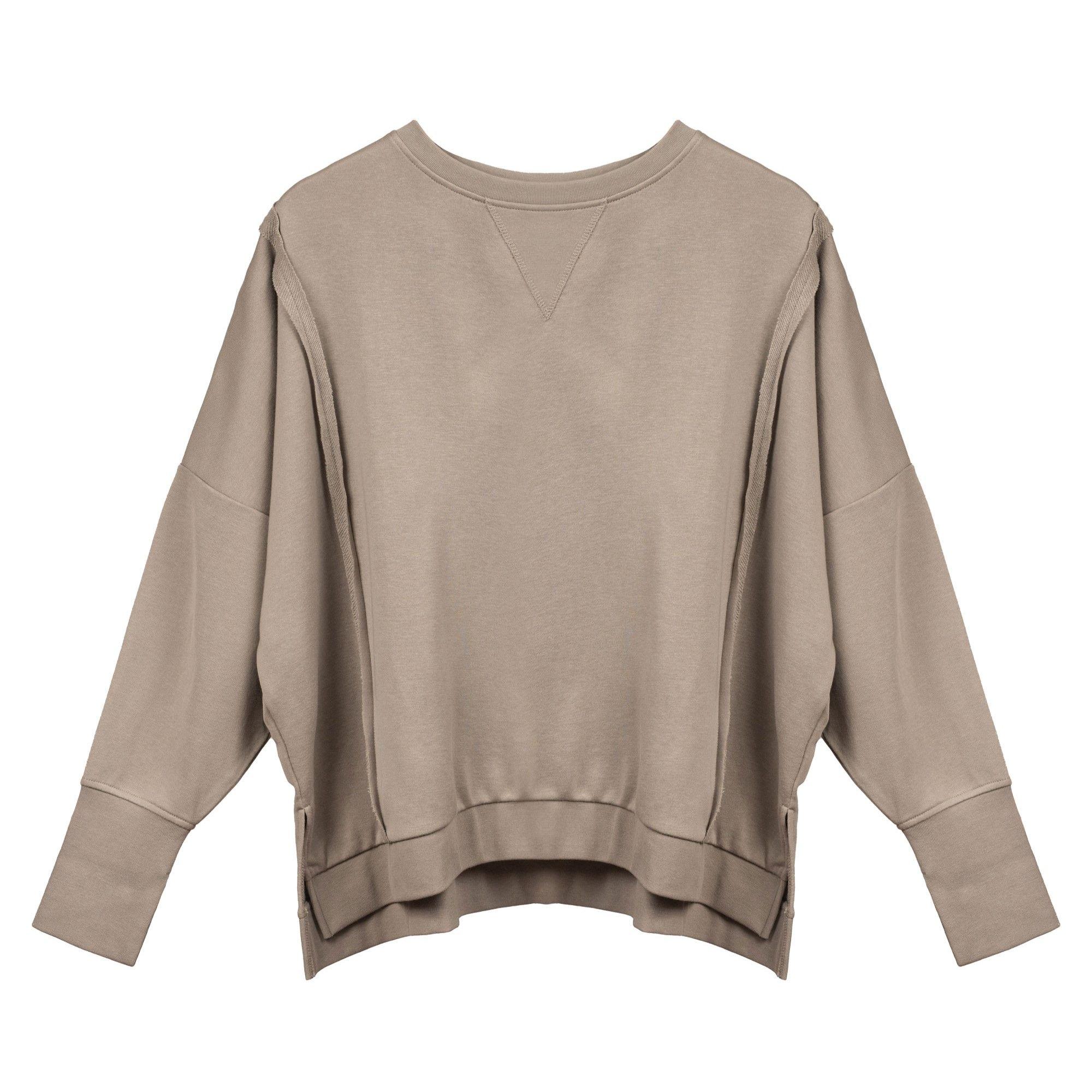 Poleron Pullover Eco Zanfa Mujer Sand Gnomo-3