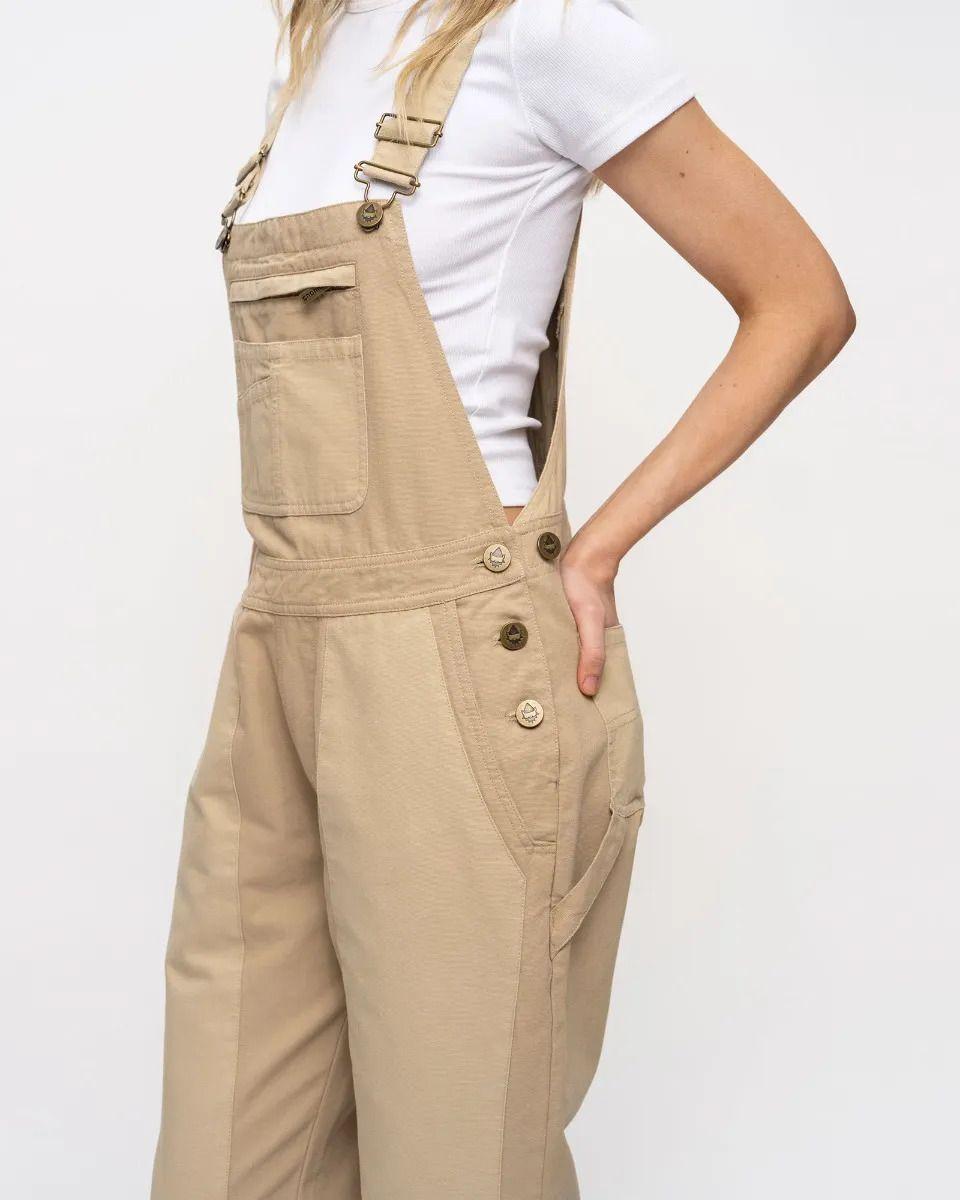 Jardinera Canvas Runar Mujer Beige-4