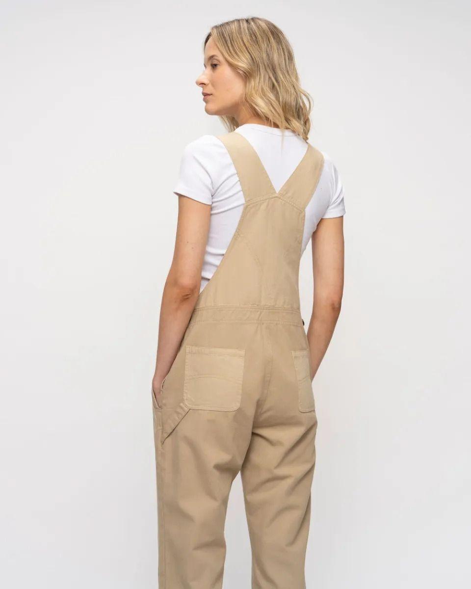 Jardinera Canvas Runar Mujer Beige-8