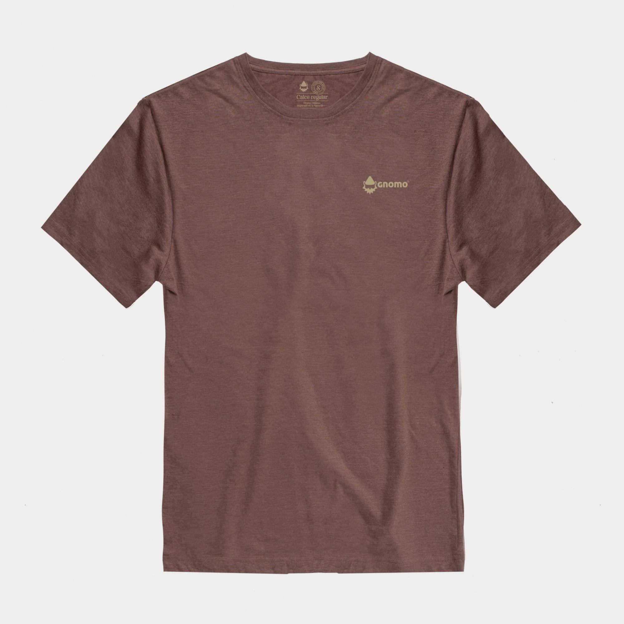 Polera Eco B-3 Hombre Terracota Gnomo-2