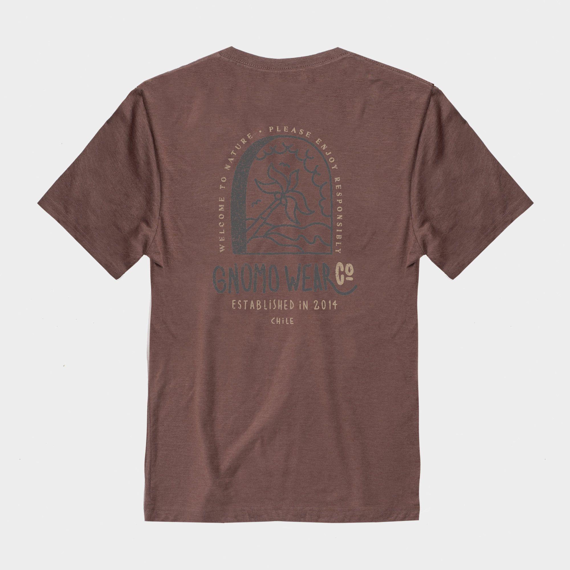 Polera Eco B-3 Hombre Terracota Gnomo-3