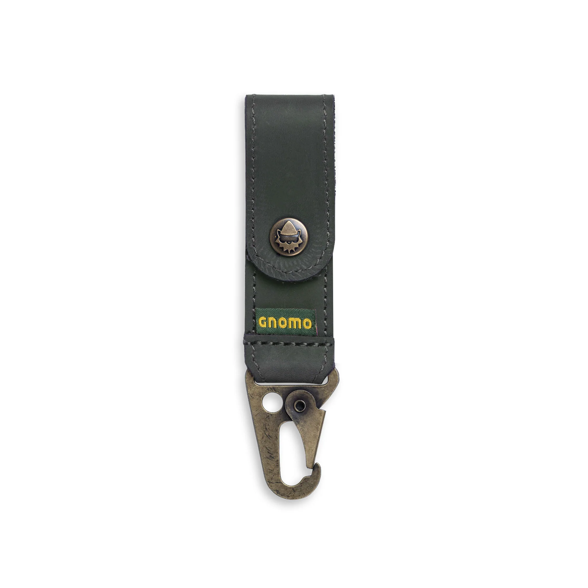 Llavero Cuero Sigfrid Green Gnomo-0